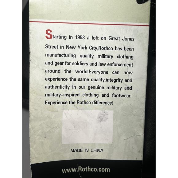 Rothco Jungle Boots Mens Size 5 Women's 7 Black Combat Military Panama Sole 5081 - Picture 8 of 8